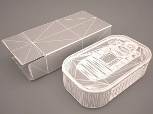 tuna tin 3D Model