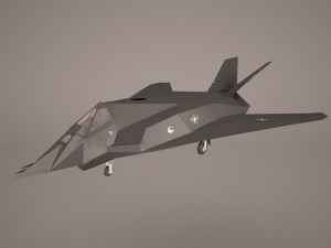 f 117 nighthawk 3D Model