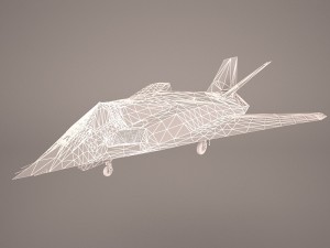 f 117 nighthawk 3D Model