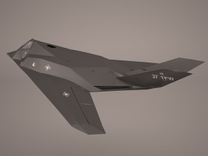 f 117 nighthawk 3D Model