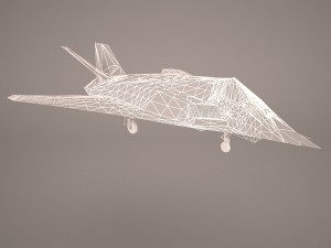 f 117 nighthawk 3D Model