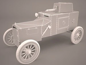 humvee m1151 enhanced armament 3D Model