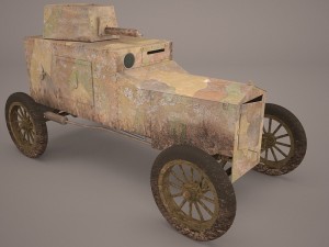 humvee m1151 enhanced armament 3D मॉडल