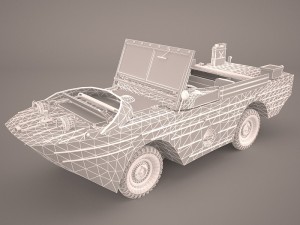 sas desert raider Model 3D