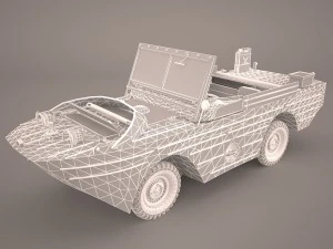 sas desert raider 3D Model