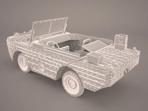 sas desert raider 3D Model