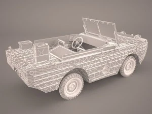 sas desert raider 3D Model