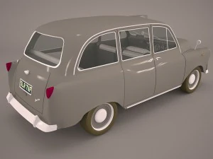 london cab fx4 3D Model