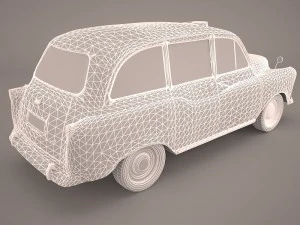 london cab fx4 3D Model