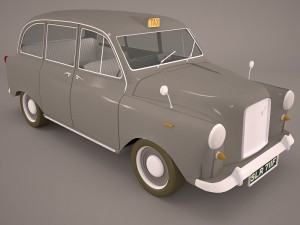 london cab fx4 Modelo 3D
