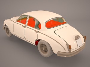 jaguar mark Model 3D