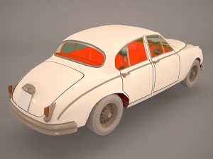 jaguar mark Model 3D