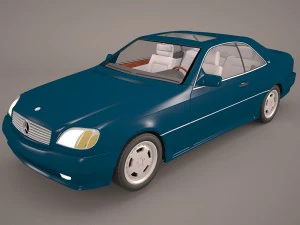 mercedes benz s600 Model 3D