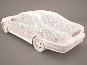 mercedes benz s600 3D Model