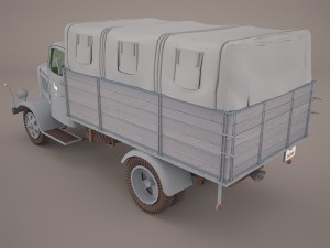 mercedes benz unimog u1300 german army isaf 3D 모델