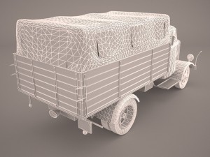 mercedes benz unimog u1300 german army isaf 3D 모델