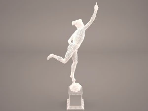 mercury statue 3D Model