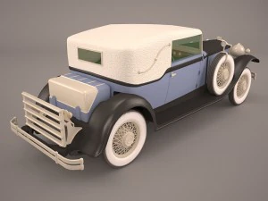 packard speedster eight 1930 3D Model