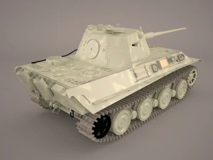 panzer v 4 301 3D Model