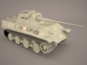 panzer v 4 301 Model 3D