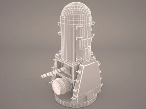 ciws phalanx mk 15 3D Model