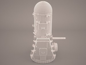 ciws phalanx mk 15 3D मॉडल