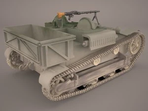renault ue chenillette tankette 3D Model