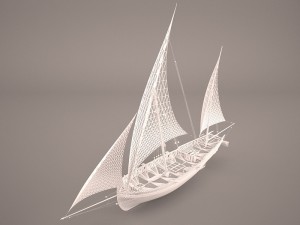 us navy brig eagle Modelo 3D