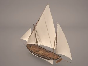 अमेरिकी नौसेना ब्रिगेडियर ईगल 3D मॉडल