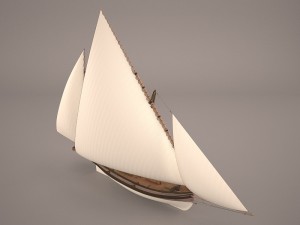 us navy brig eagle Modelo 3D