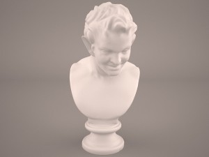 satyr face statue 3Dモデル