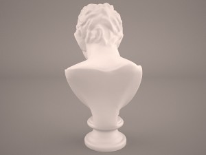 satyr face statue 3D 模型