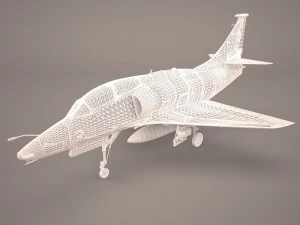 douglas a-4g skyhawk ran 3D Model