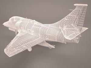 douglas a-4g skyhawk ran 3Dモデル