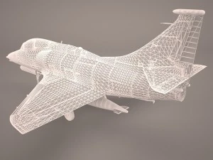 douglas a-4g skyhawk ran 3D Model