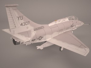 douglas a-4g skyhawk ran 3Dモデル