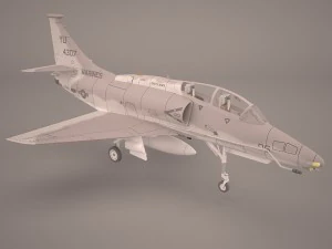 douglas a-4g skyhawk ran 3D Model