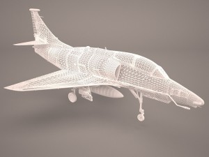 douglas a-4g skyhawk ran 3Dモデル