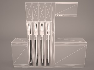 petrol pump Model 3D