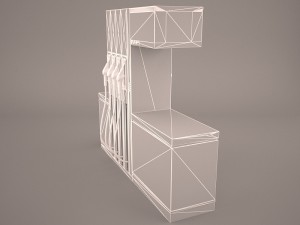 petrol pump Model 3D