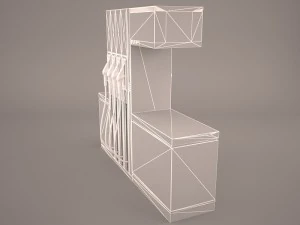 petrol pump 3D Model