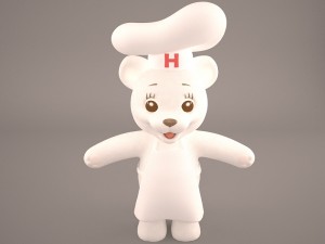 teddy bear 3D Model