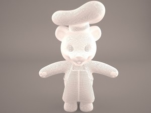 teddy bear 3D मॉडल