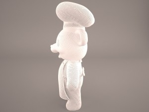 teddy bear 3D मॉडल