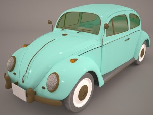 volkswagen beetle 3D Model