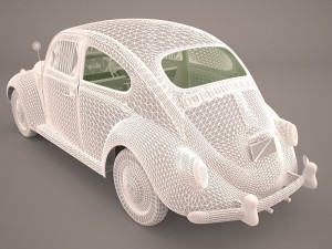 volkswagen beetle 3D Model