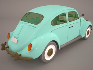 volkswagen beetle 3D Model