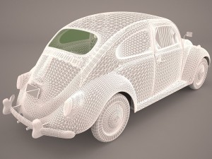 volkswagen beetle 3D Model