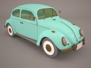 volkswagen beetle 3D Model