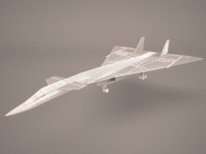 xb-70 valkyrie 3D Model